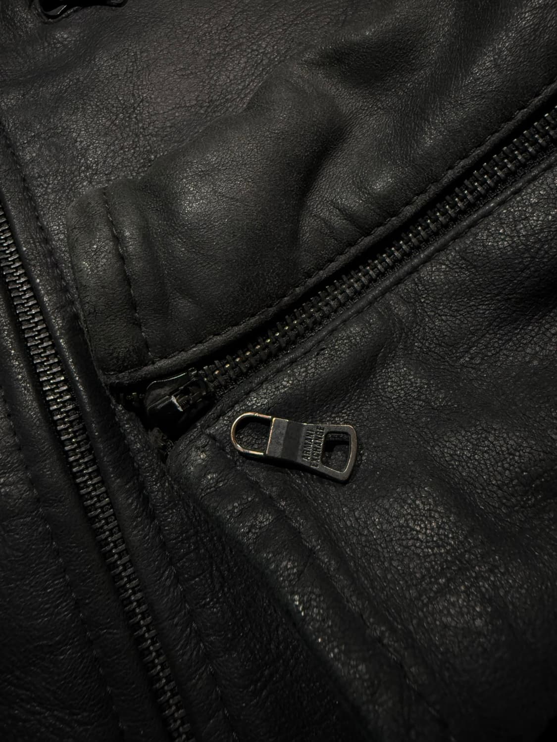 Armani Exchange 알마니 익스체인지 레더 바이커 자켓 상품이미지6
