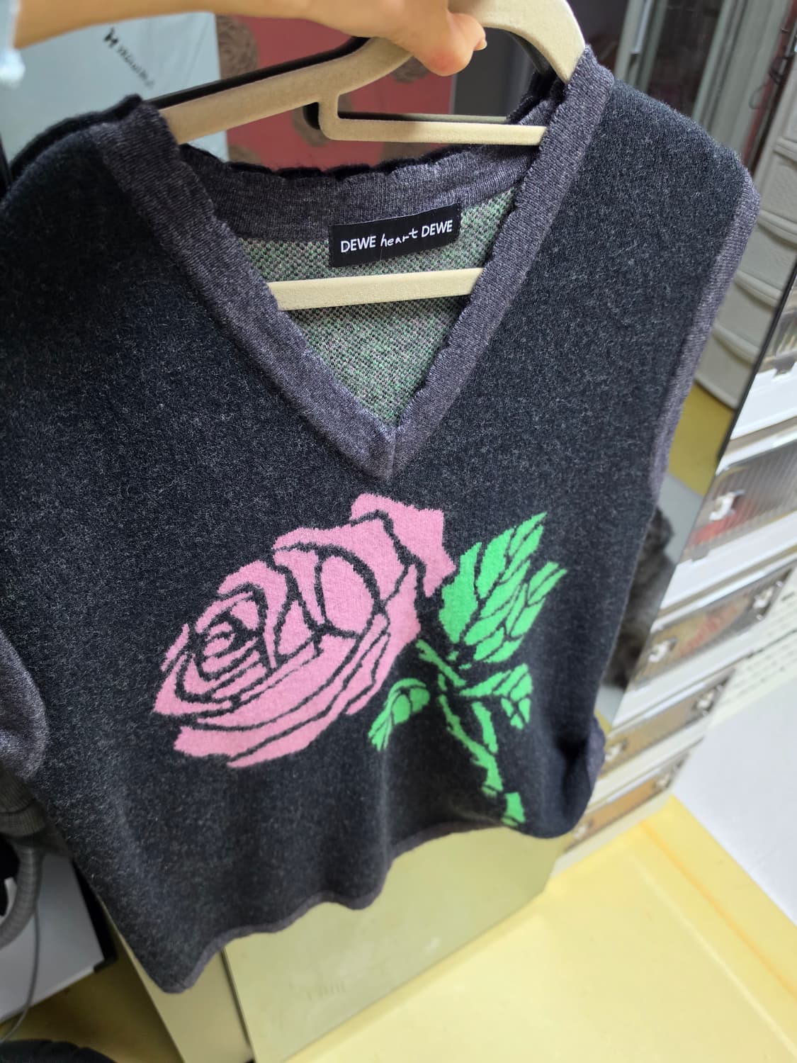 듀이듀이 니트베스트  상품이미지1