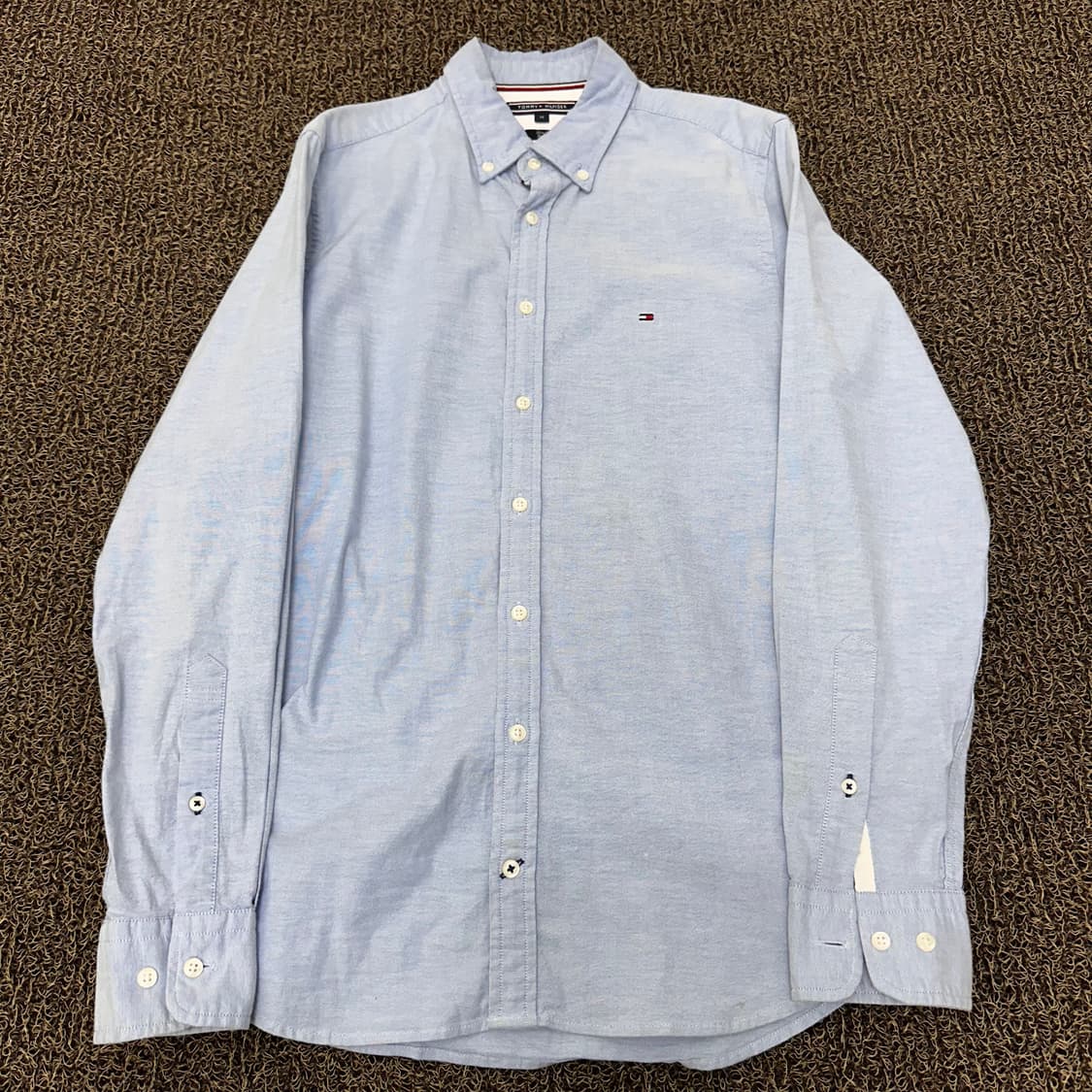 타미힐피거 옥스포드 하늘색 셔츠 남방 M 상품이미지1