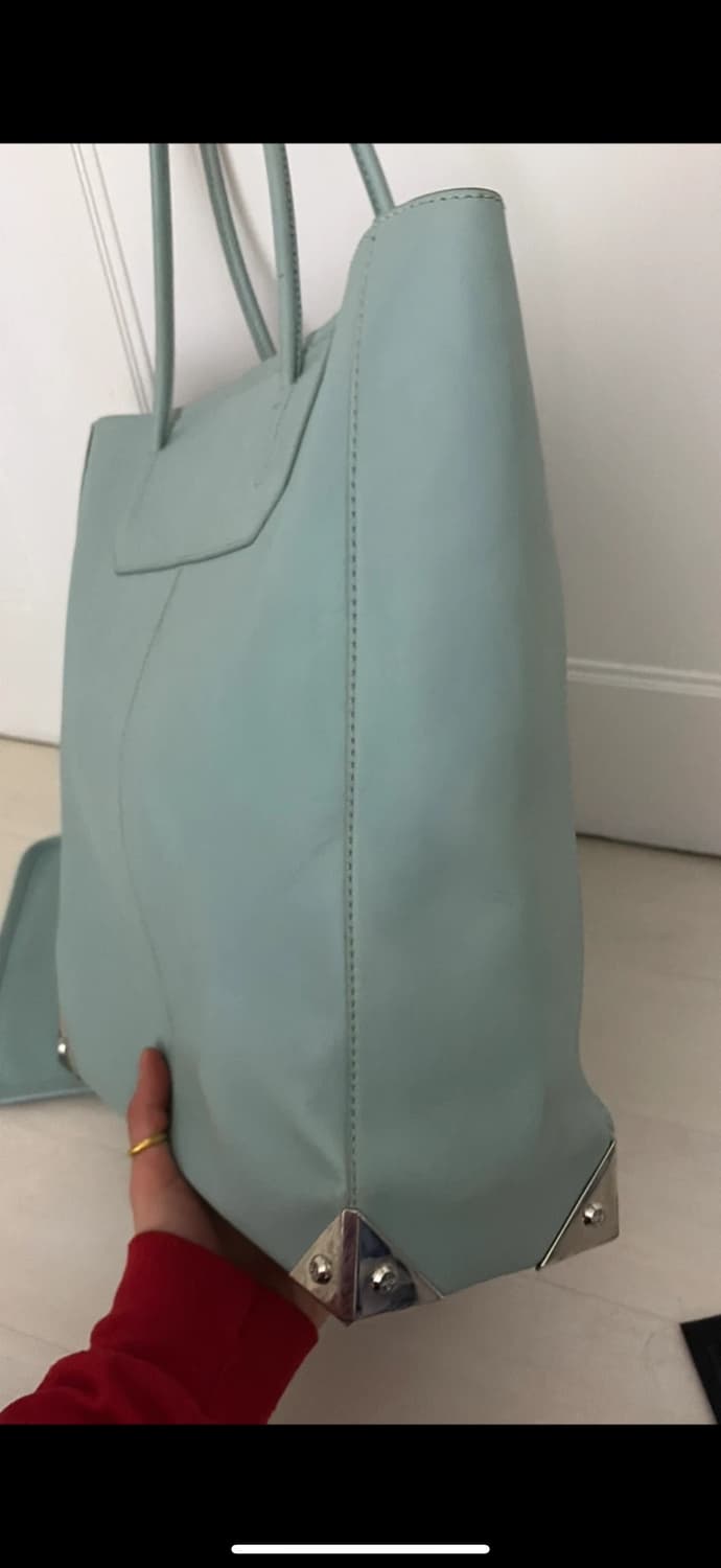 알렉산더왕 스카이블루 토트백+파우치 정품  상품이미지2