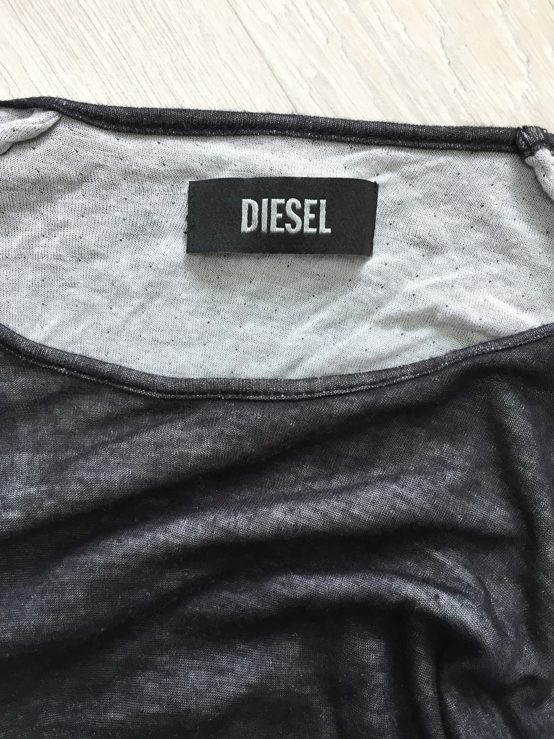 Diesel Two-Tone Slim Soft Knit Top 상품이미지5