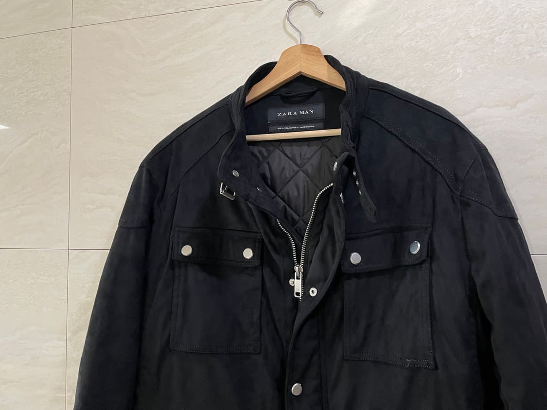 자라 / 스웨이드 점퍼, 남성점퍼 / XL 상품이미지3