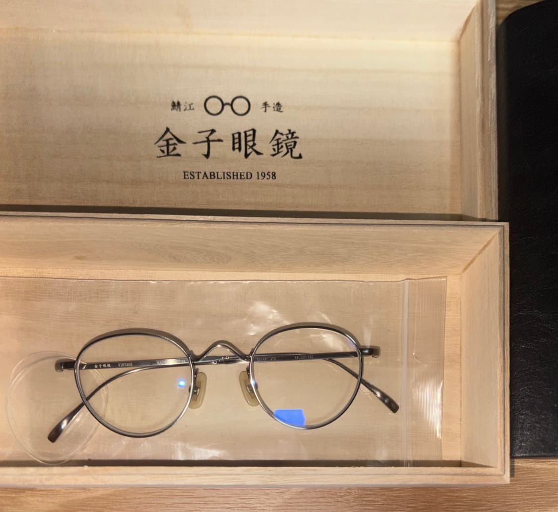 금자안경 kv47 ats(44 size 앤틱실버) 1회착용 상품이미지1