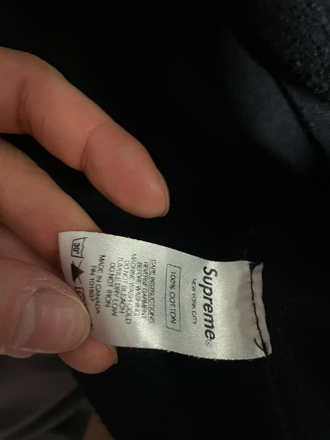 슈프림 s로고 후드티 m 상품이미지4