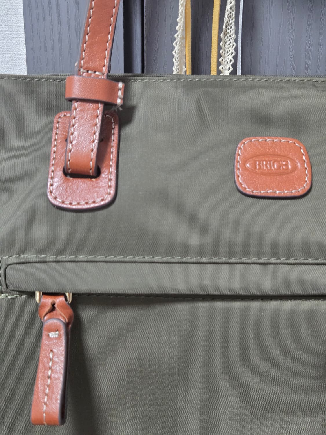 브릭스 X라인 쇼퍼백 라지 미착용 새상품 상품이미지4