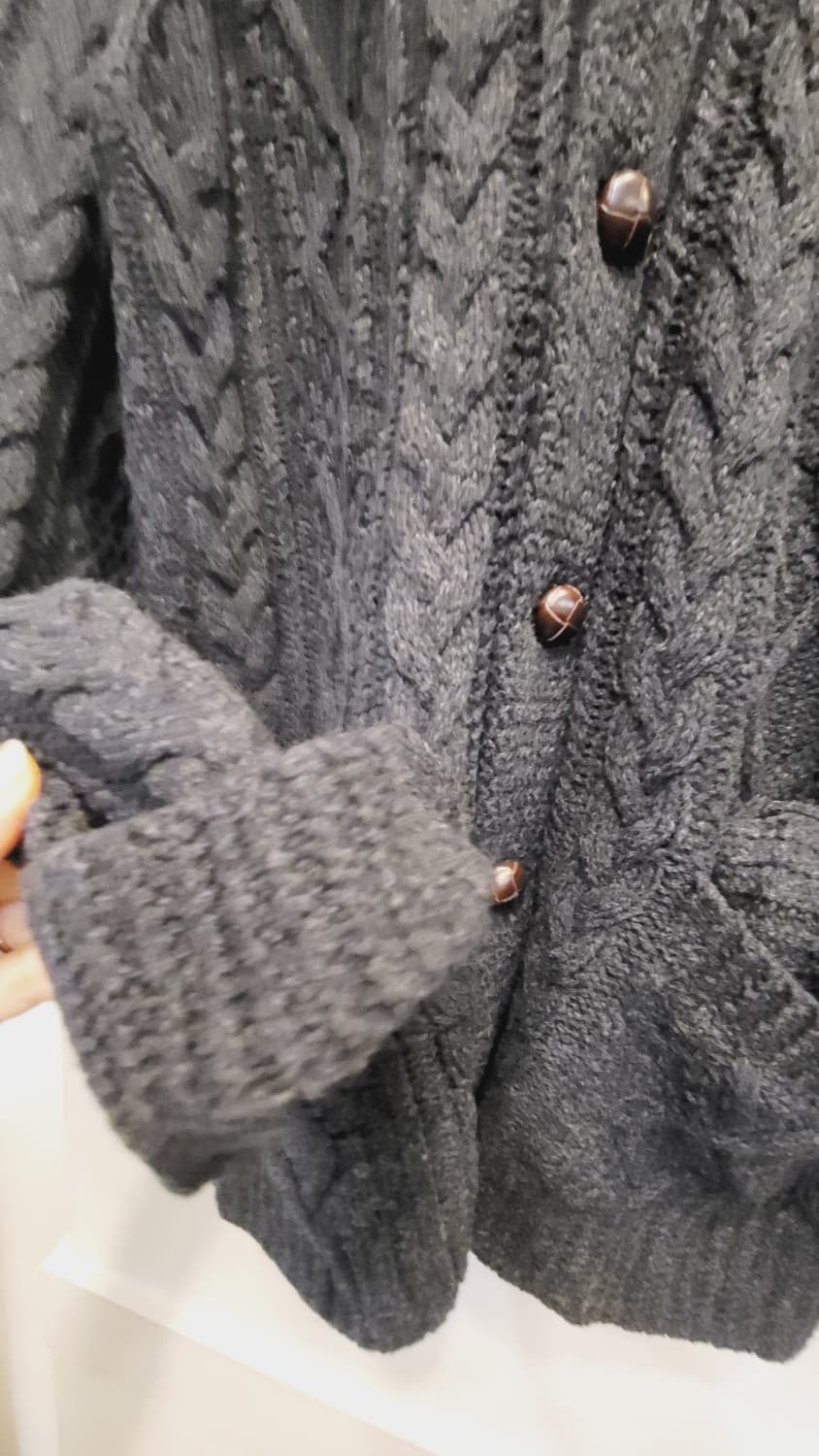 폴로랄프로렌 케이블 숄가디건 .TORO 데미지진 상품이미지2