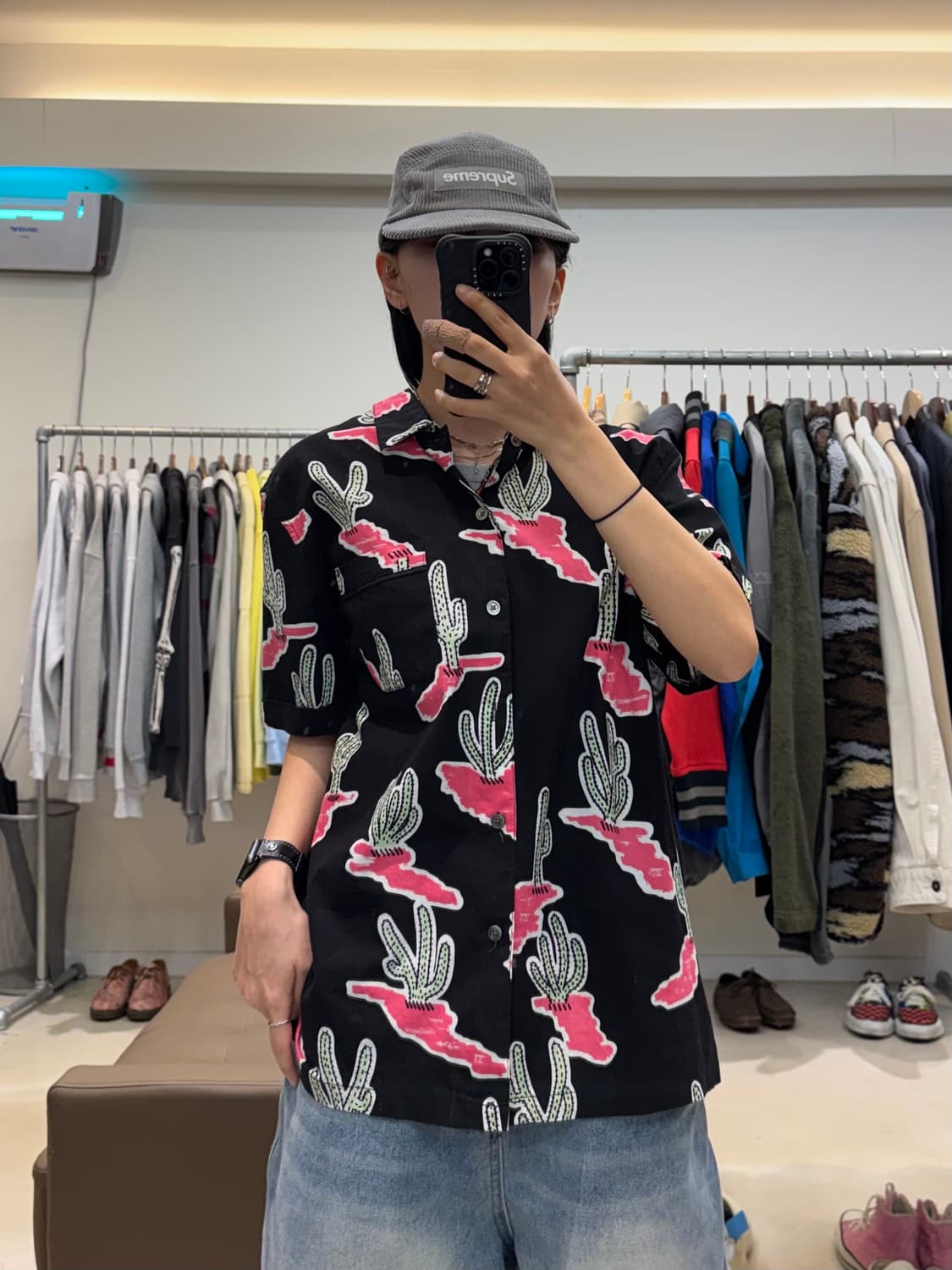 스투시 캑터스 선인장 반팔 셔츠 상품이미지6