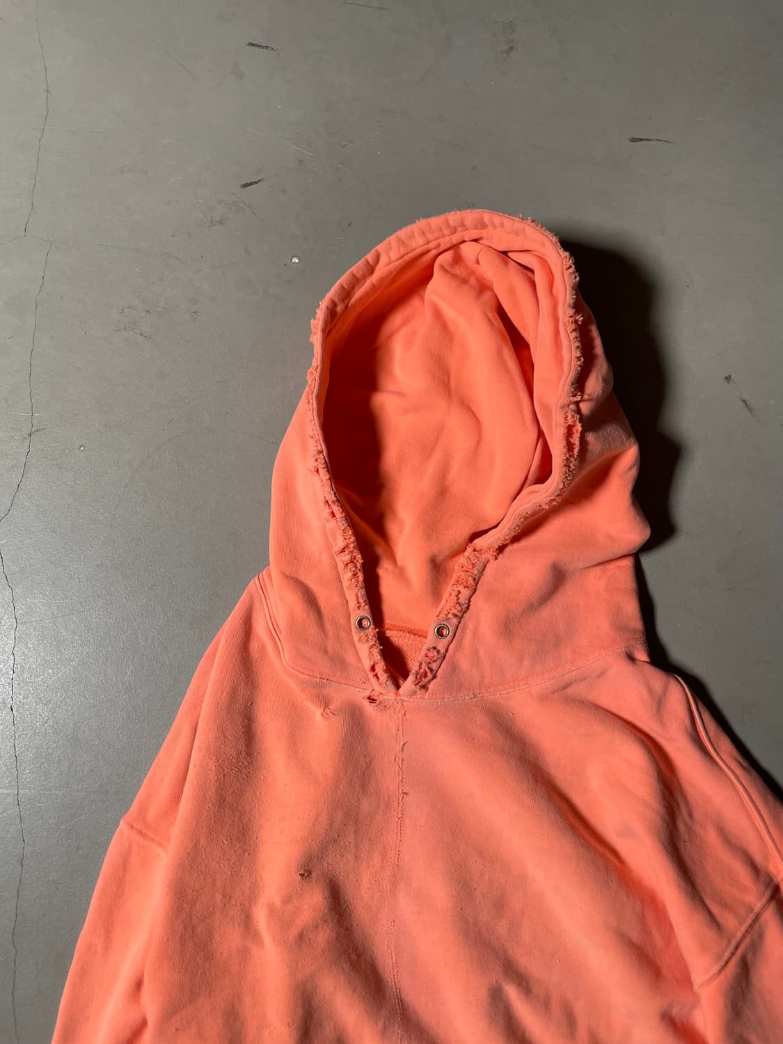 KZ Atelier  Distressed Over Hoodie 상품이미지5