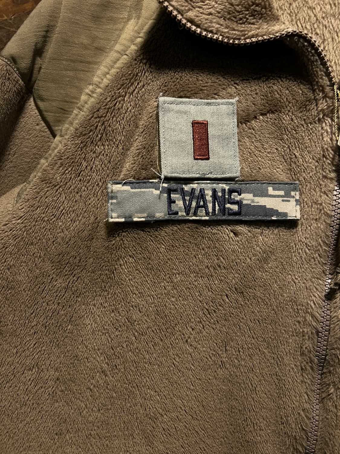 [L]오리지널 U.S AIR FORCE 미 공군 젠3 플리스 자켓 상품이미지3