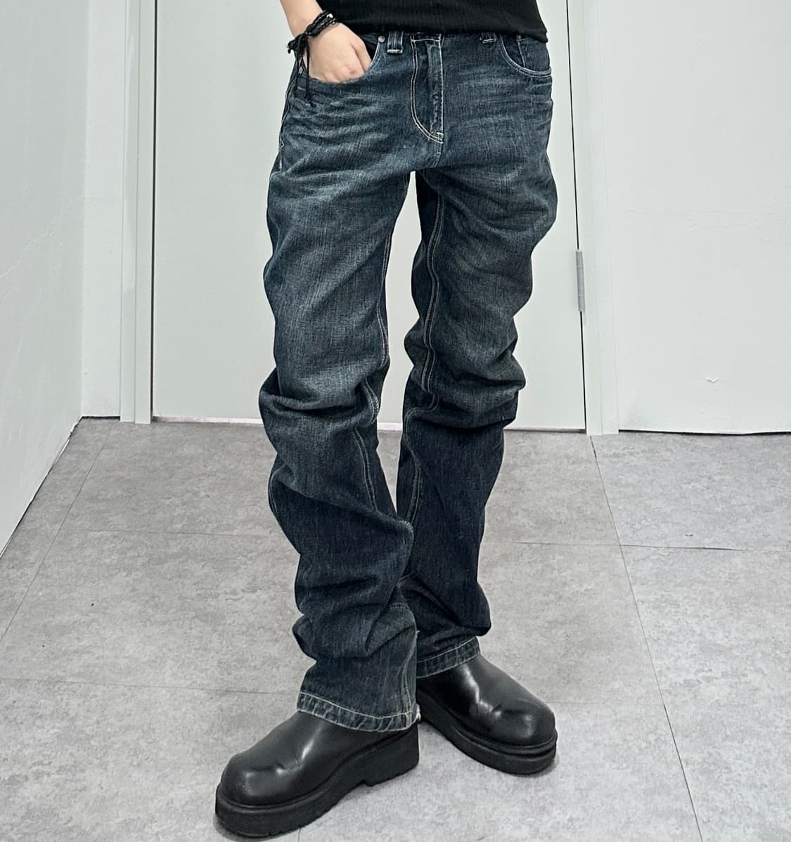 Vintage NKNE jeans washing denim pants 상품이미지1