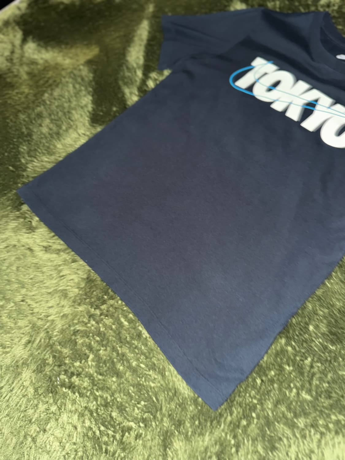 [M] 나이키 도쿄 텍스쳐드 스우시 로고 티셔츠 네이비 상품이미지5