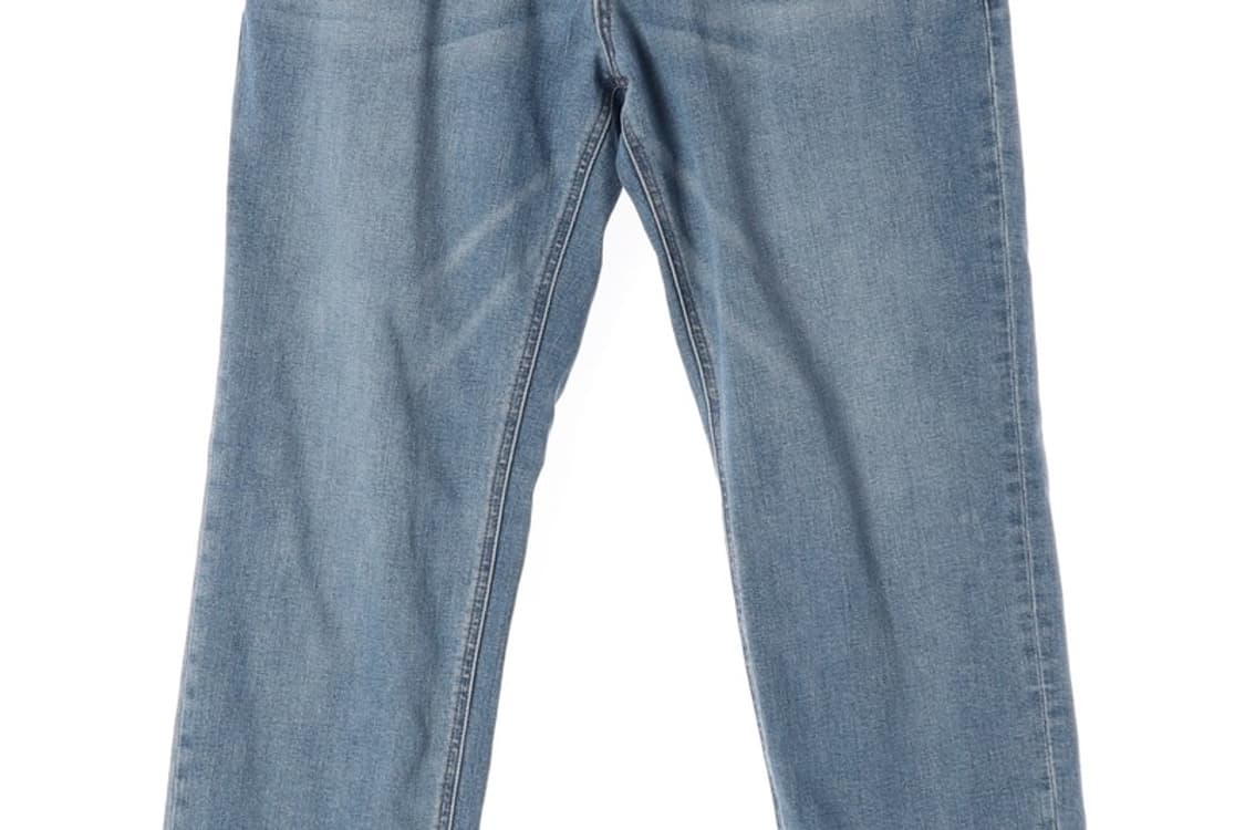 HAZZYS 스트레이트핏 워딩 데님 팬츠 80 상품이미지4