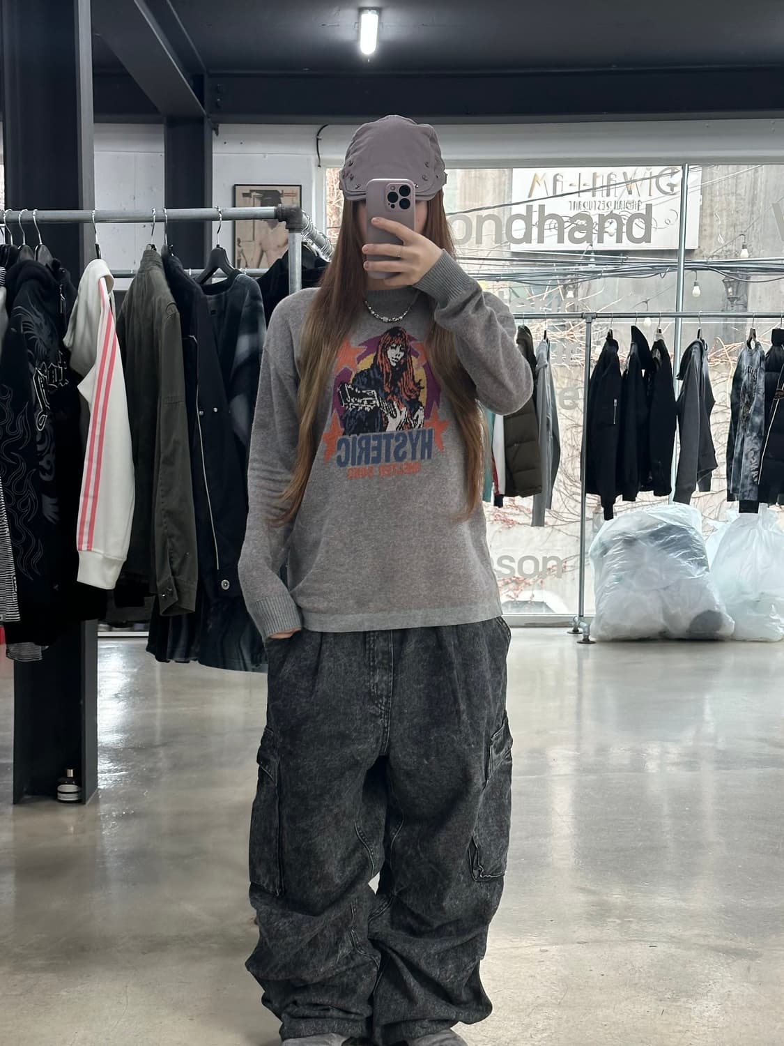 히스테릭글래머 히스걸스타 SHELTER SONG 니트  상품이미지2