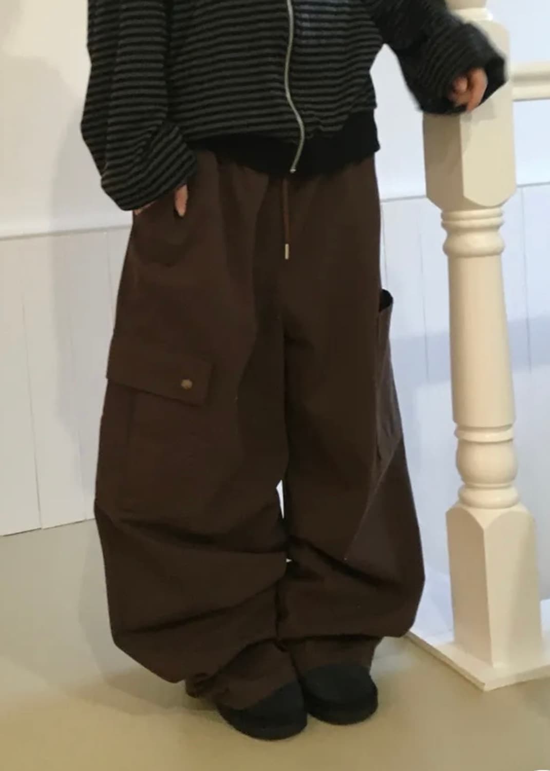 원아브 머드 언발 카고 팬츠 상품이미지1