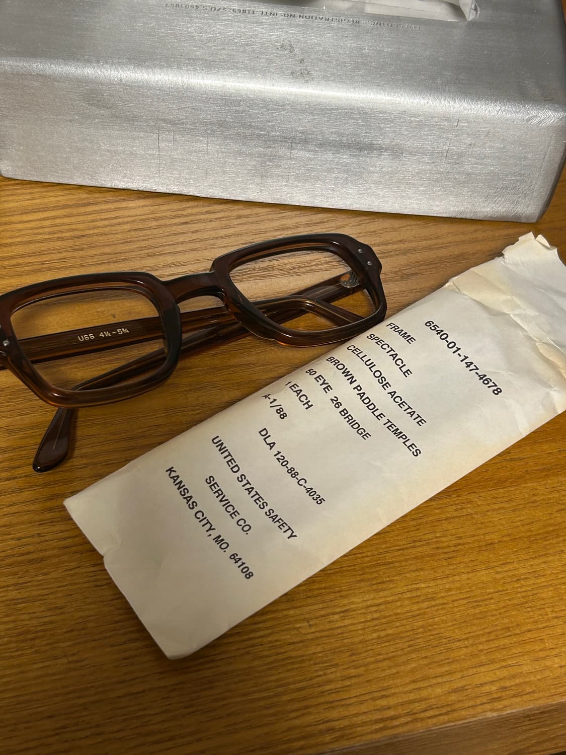 50-26) Uss 미군 미제 안경 상품이미지6