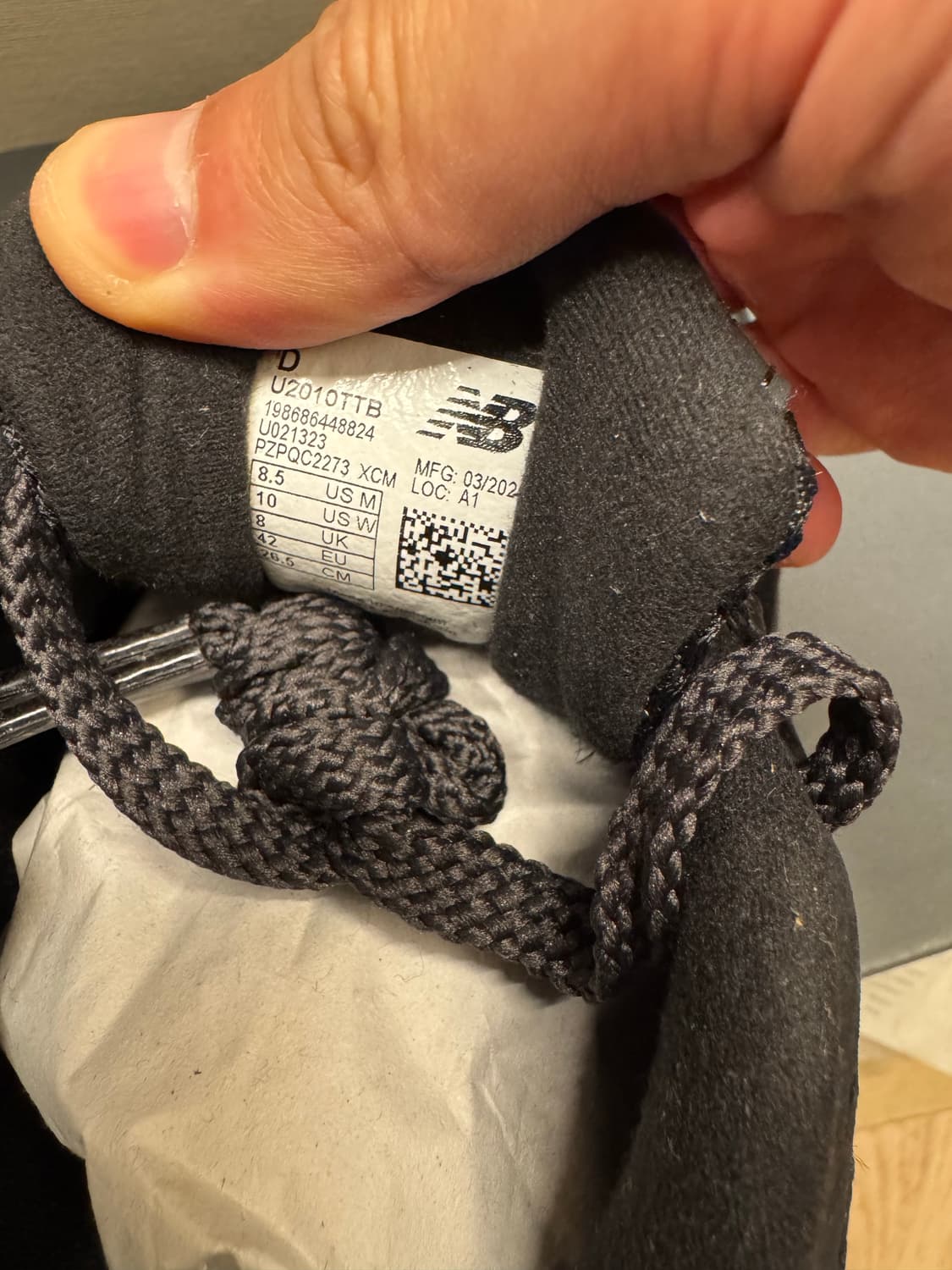 뉴발란스 2010 absorb  Black Cement 265 상품이미지4