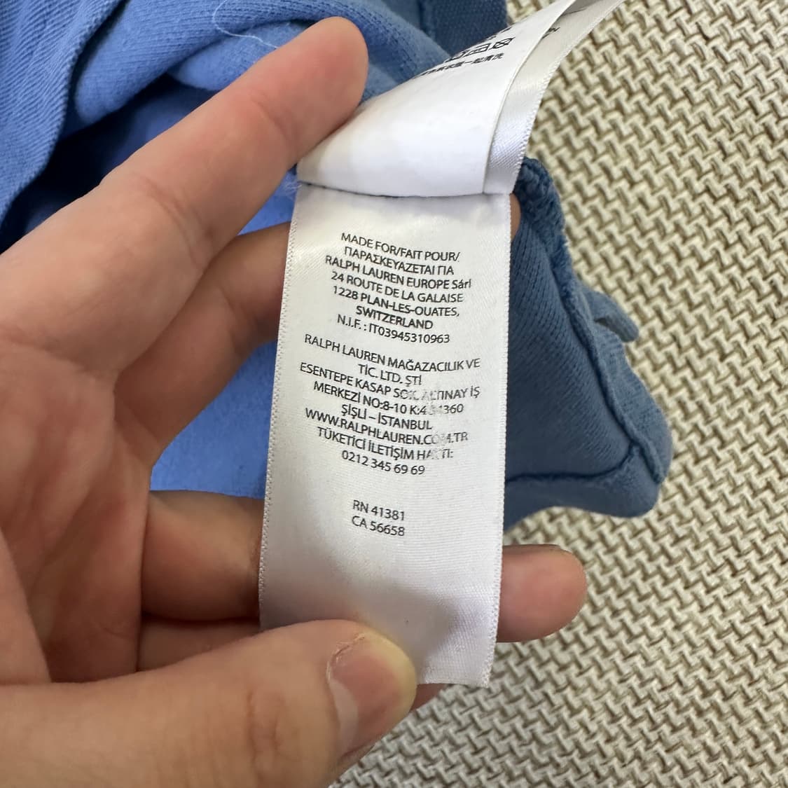 XL 폴로랄프로렌 피케 폴로 셔츠 0407D 상품이미지3