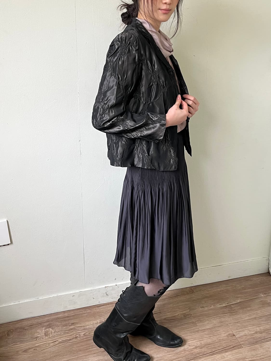 DANAPARIS 셔링 자켓 상품이미지6