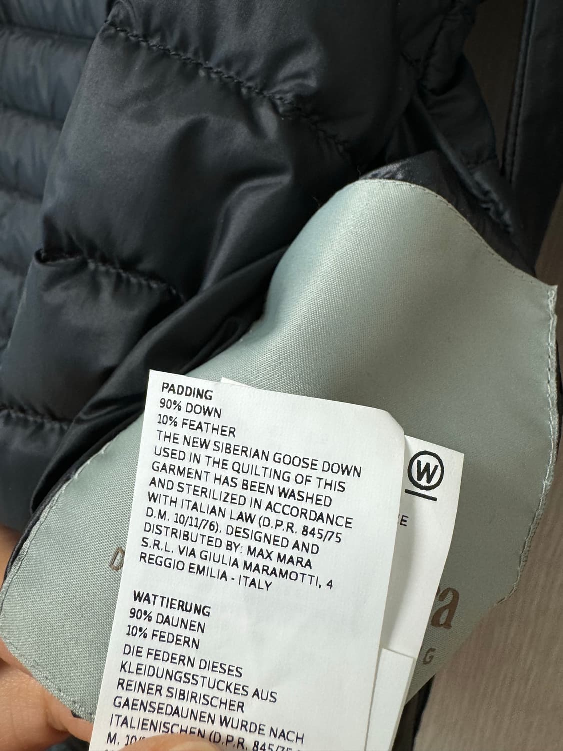 ‘s maxmara 경량 다운 상품이미지6