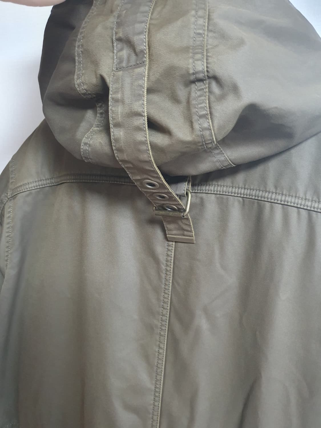 라코스테 멀티포켓 후드 야상 자켓 카키 100 (50) 상품이미지7