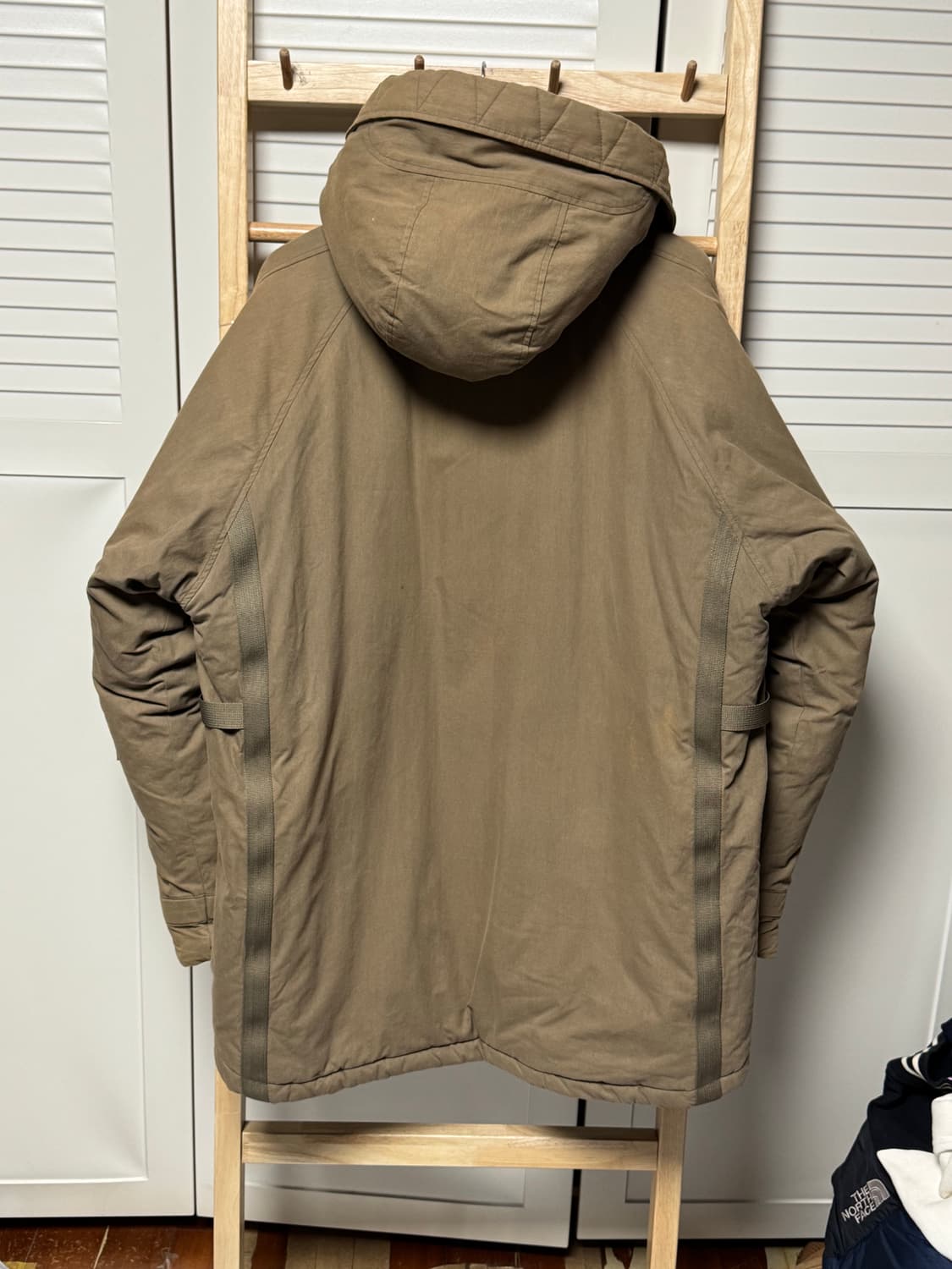 모노플로우 B-3맛 후드 점퍼 카키 자켓 상품이미지3