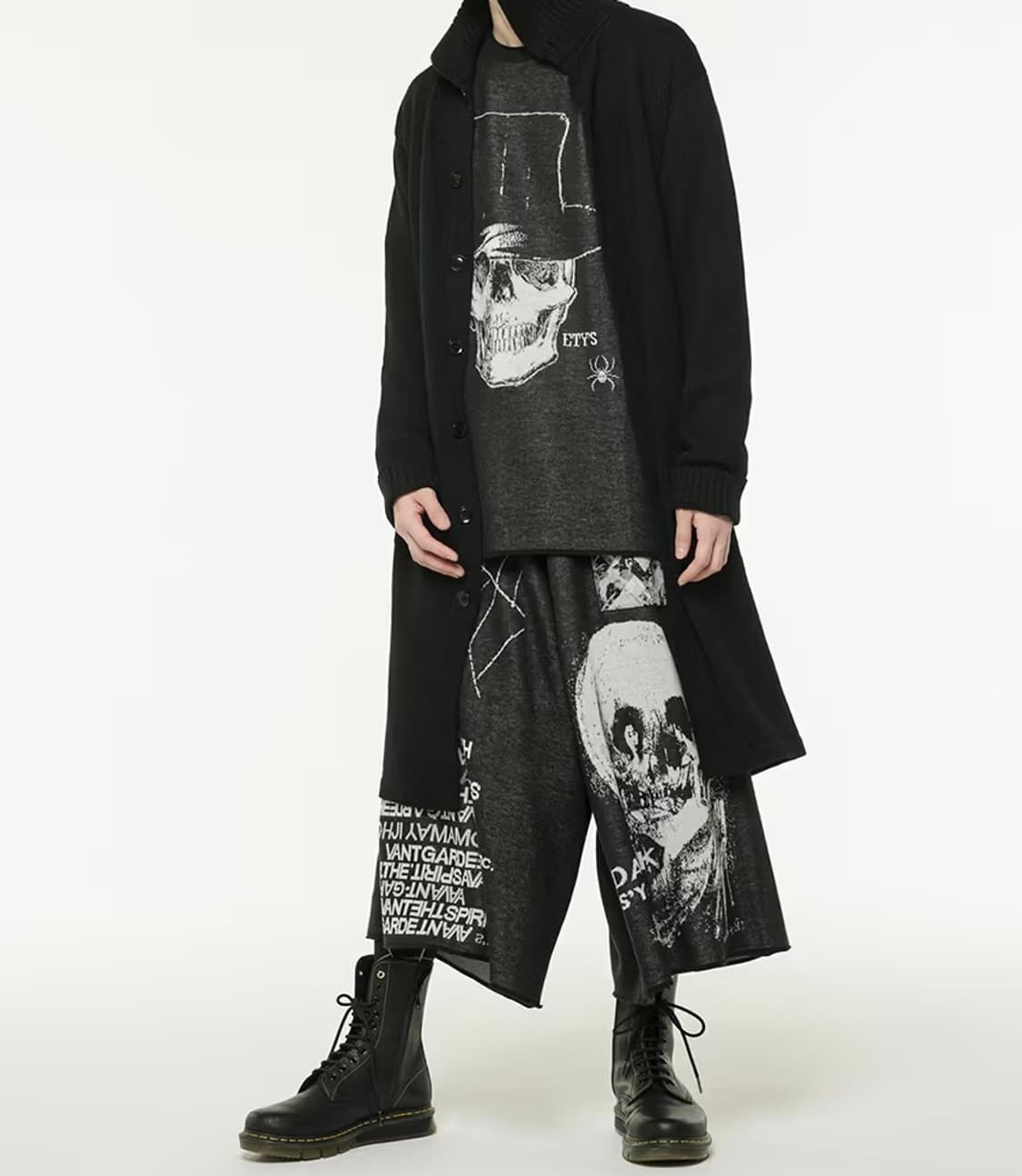 YOHJI YAMAMOTO S'yte skull jacquard pant 상품이미지5