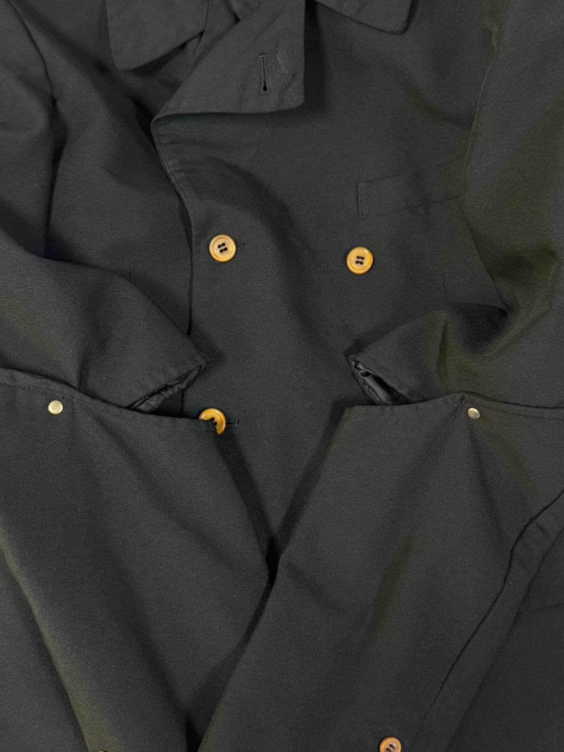 [M] 16aw 꼼데가르송 옴므플러스 더블브레스티드 코트 상품이미지4