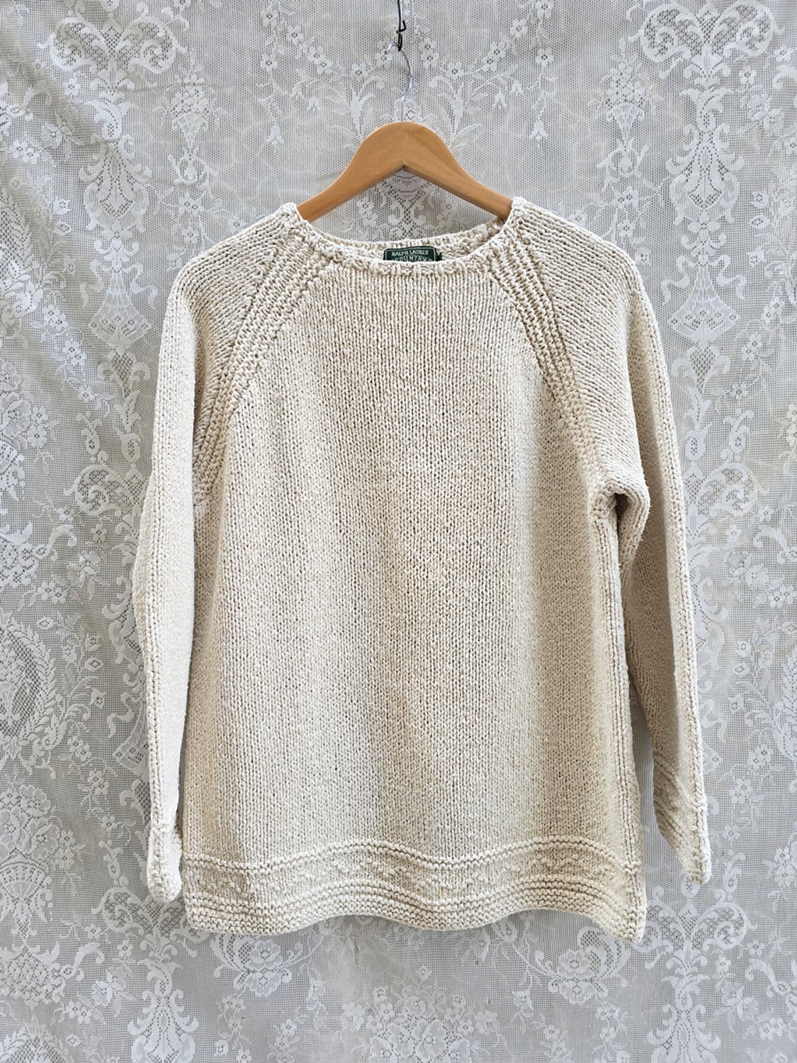 90s 랄프로렌 컨트리 코튼 니트 상품이미지1