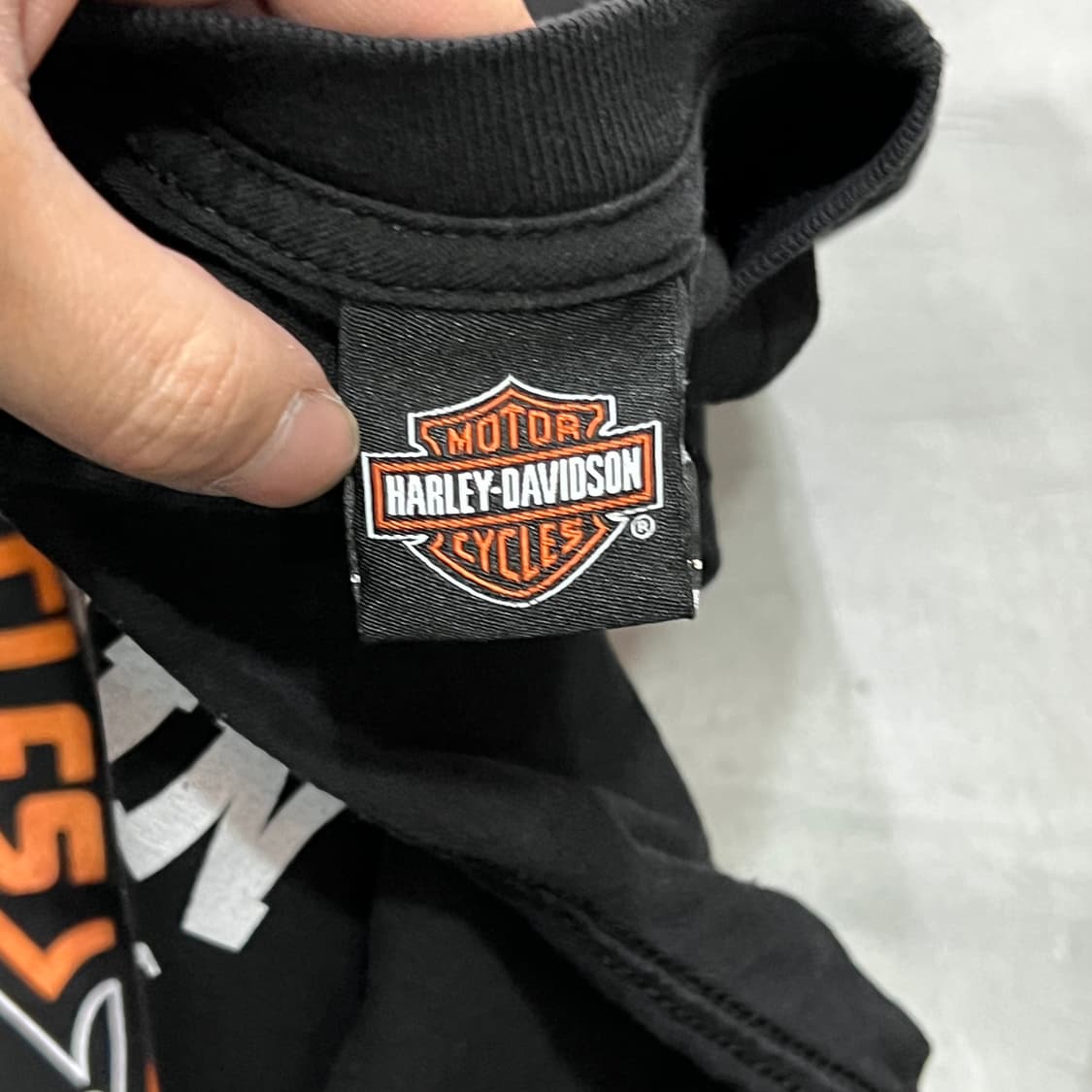  할리데이비슨 프린팅 반팔티 y15717 상품이미지5