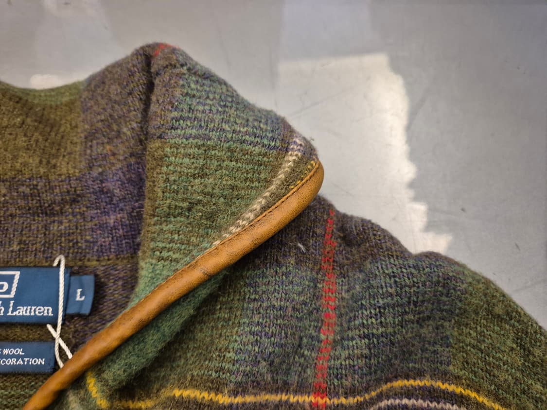 00s 폴로랄프로렌 램스울 숄카라 스웨터 상품이미지5