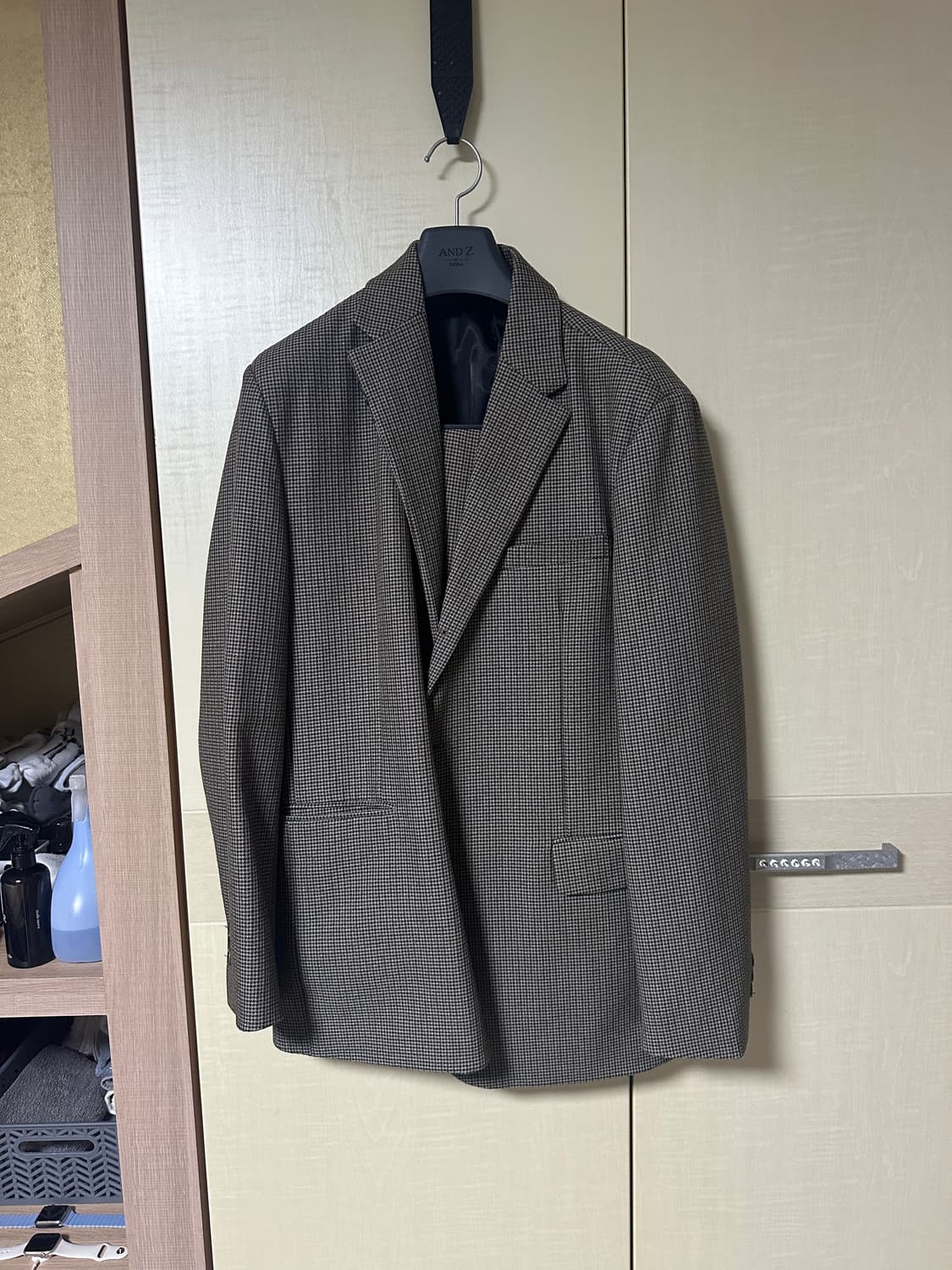 수아레 하운드 체크 셋업 수트 XL 상품이미지1