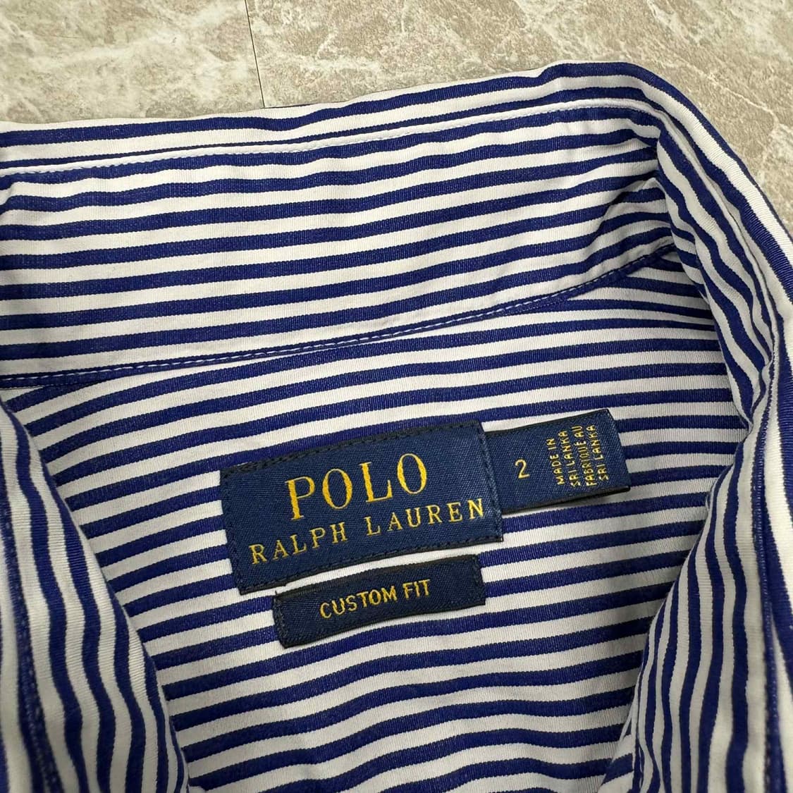 폴로 랄프로렌 신형 스트라이프 걸즈 셔츠(2) 상품이미지4