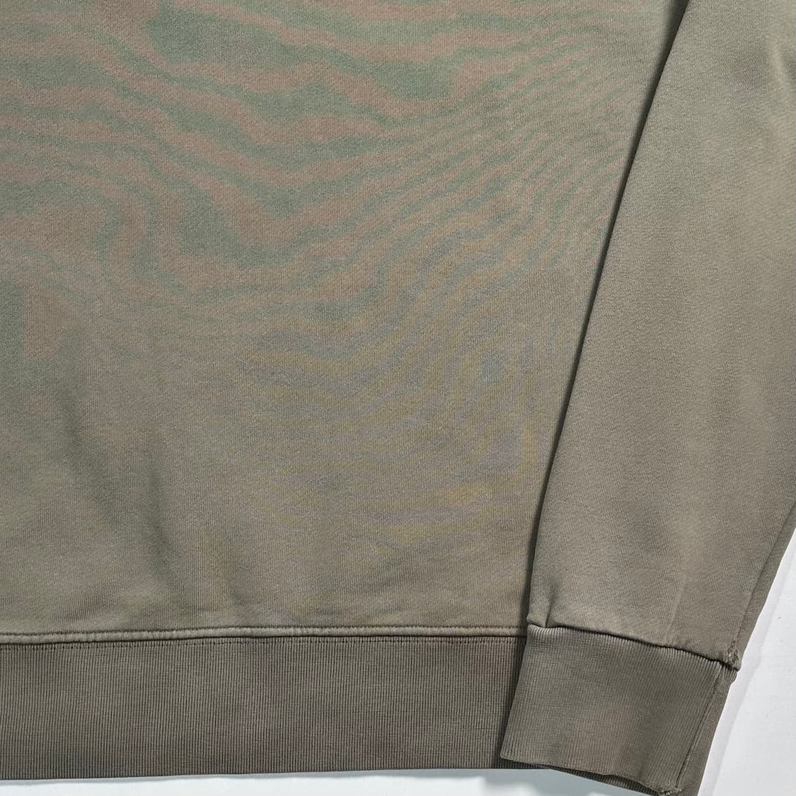 메봉키츠네 컬러폭스 카키맨투맨 상품이미지4