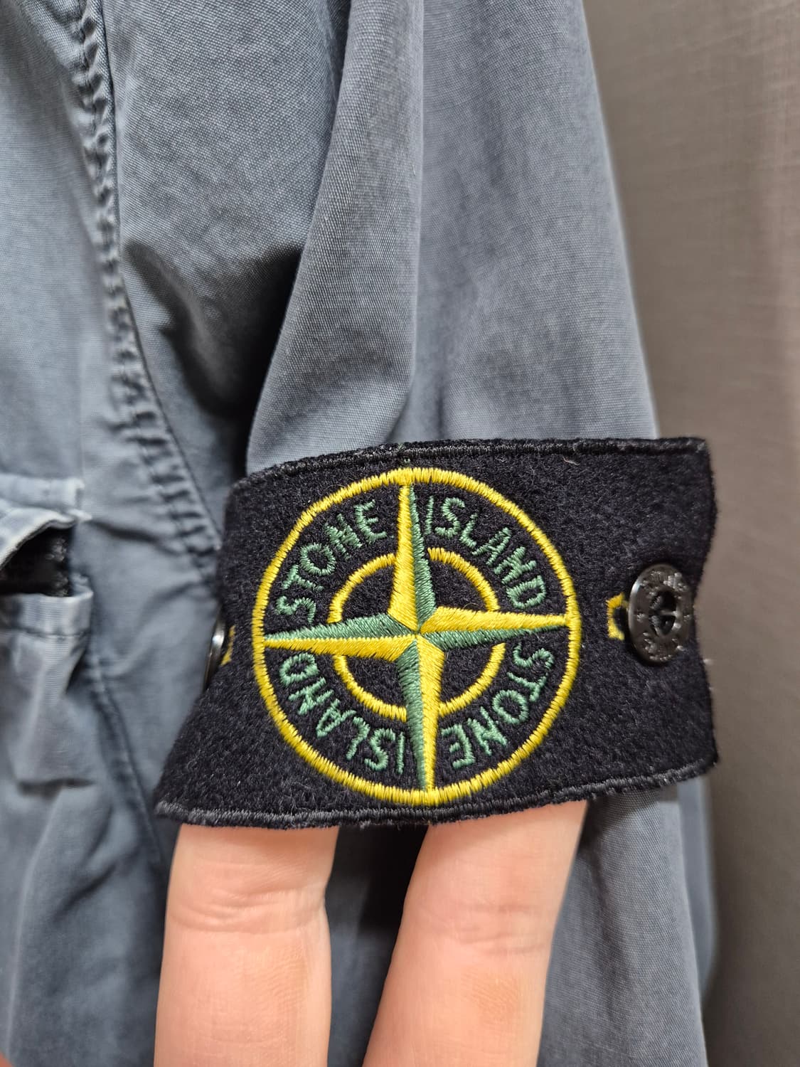 한글택 스톤아일랜드 오버셔츠자켓 95-M 상품이미지3