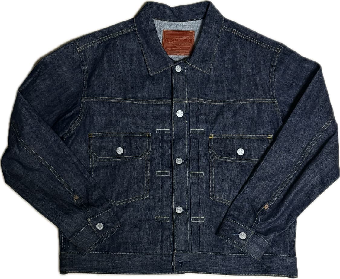 아웃스탠딩 셀비지 데님 2ND 자켓 상품이미지1