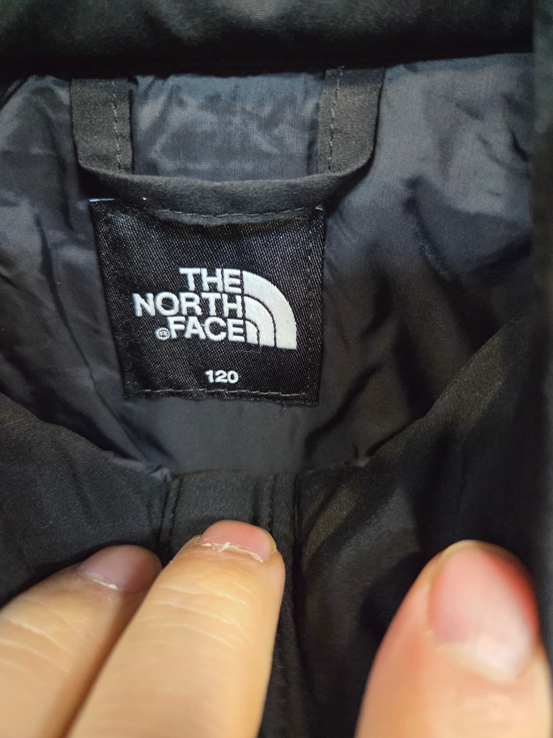 노스페이스 키즈 v 모션 경량 패딩 120cm 상품이미지3