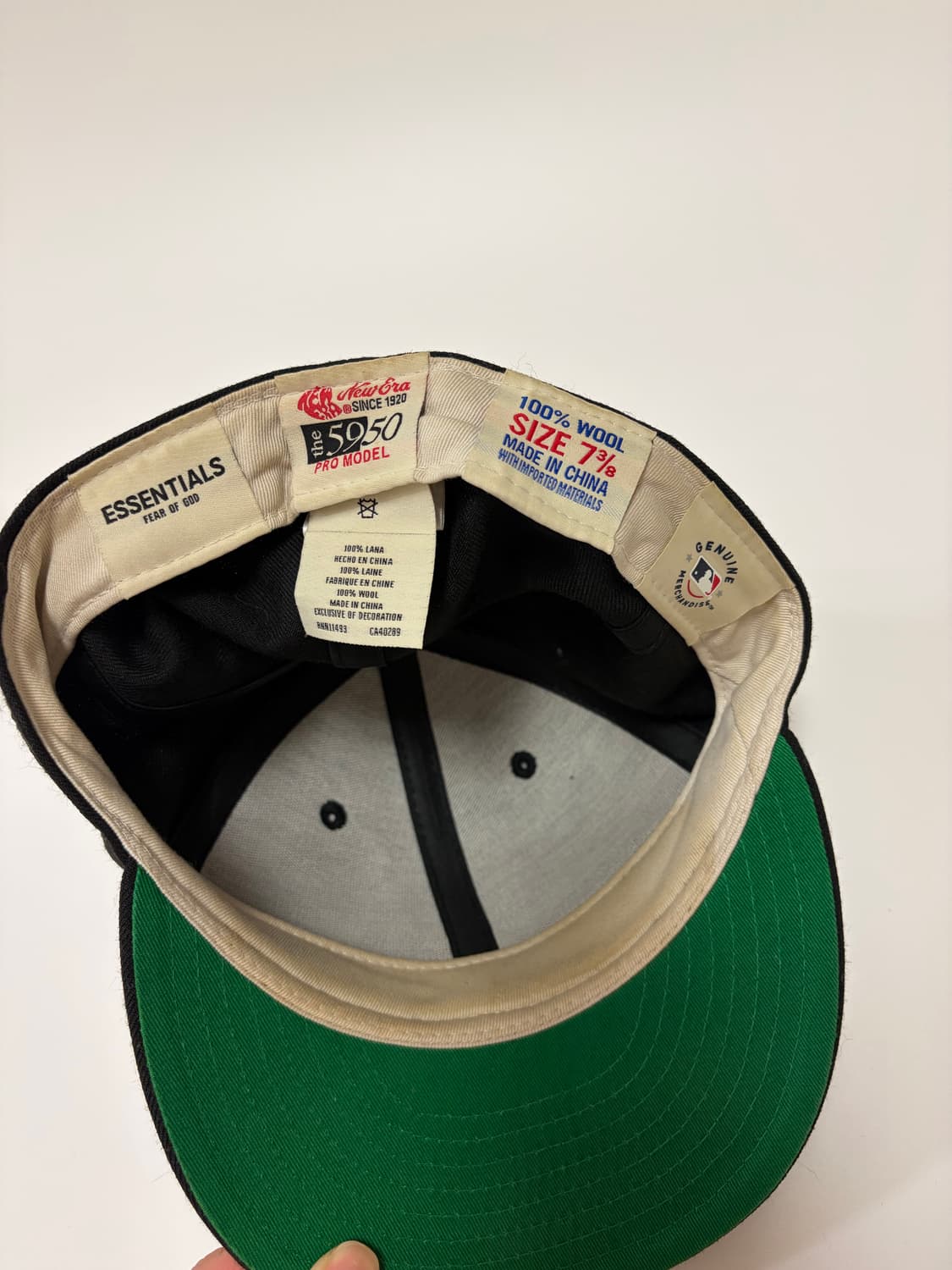 뉴에라 x 피어오브갓 에센셜 7 3/8 상품이미지6