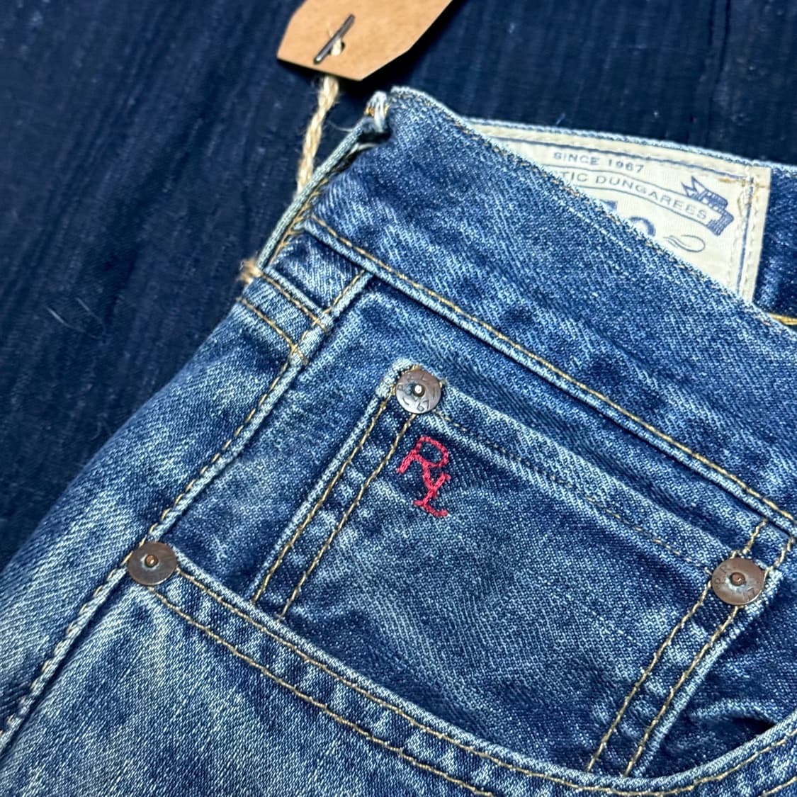 폴로 랄프로렌 워시드 데님 팬츠 32 상품이미지5