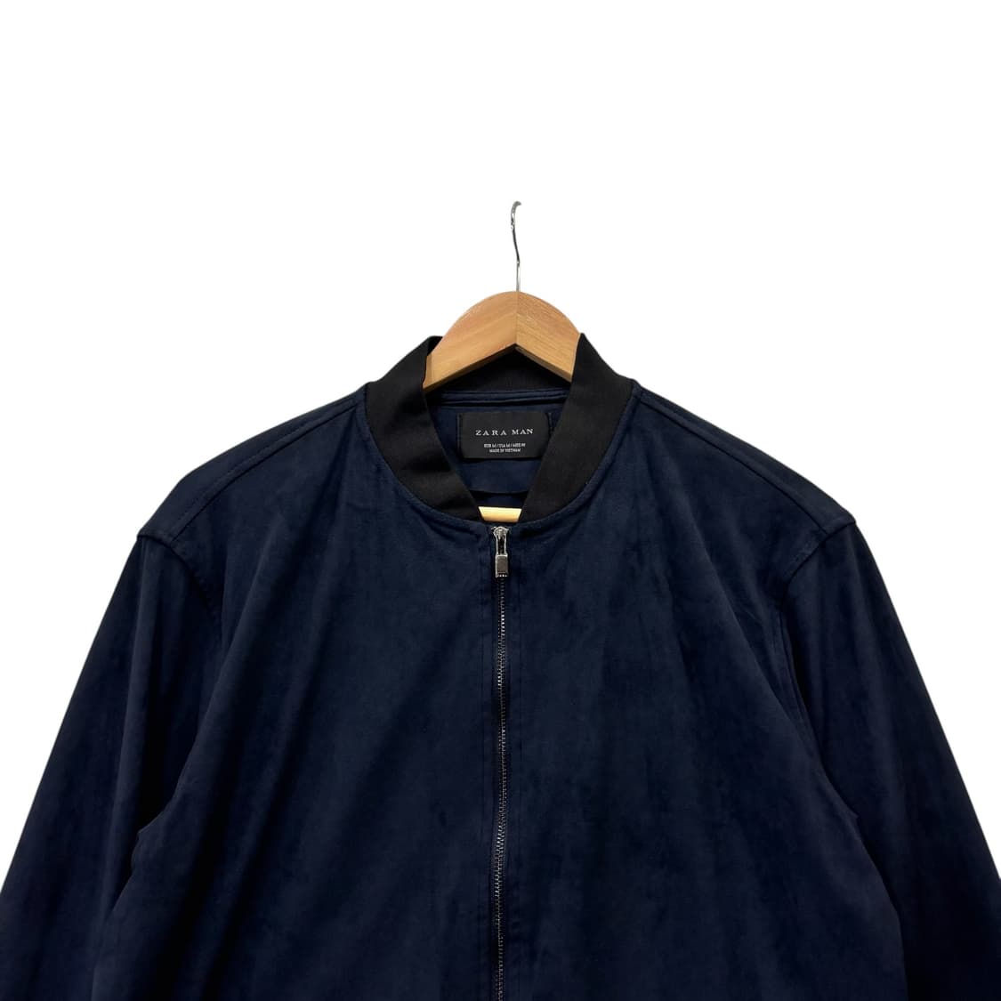 자라 네이비 스웨이드 자켓  상품이미지2
