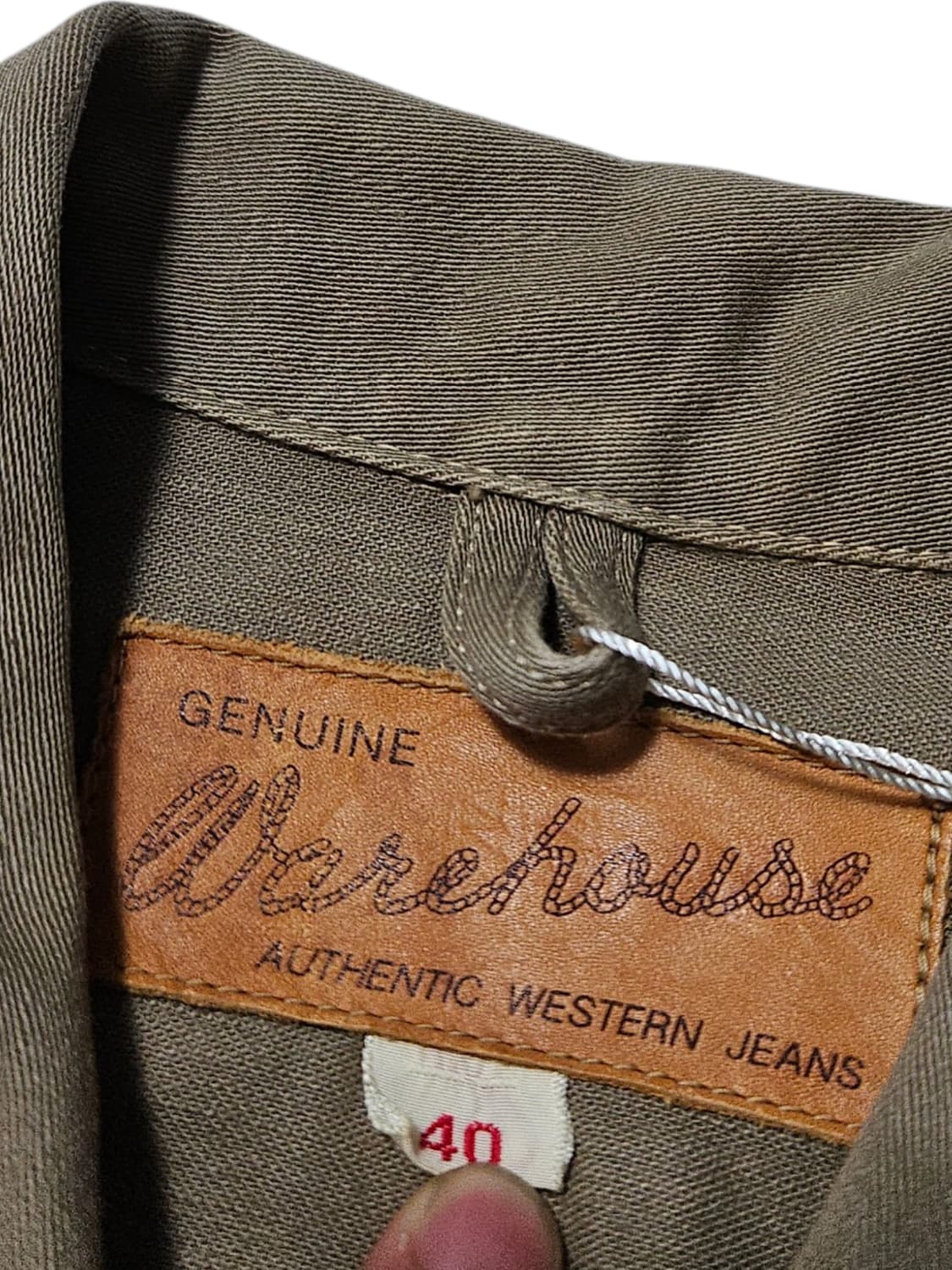 웨어하우스 랭글러 111mj 트러커 자켓 40 상품이미지4