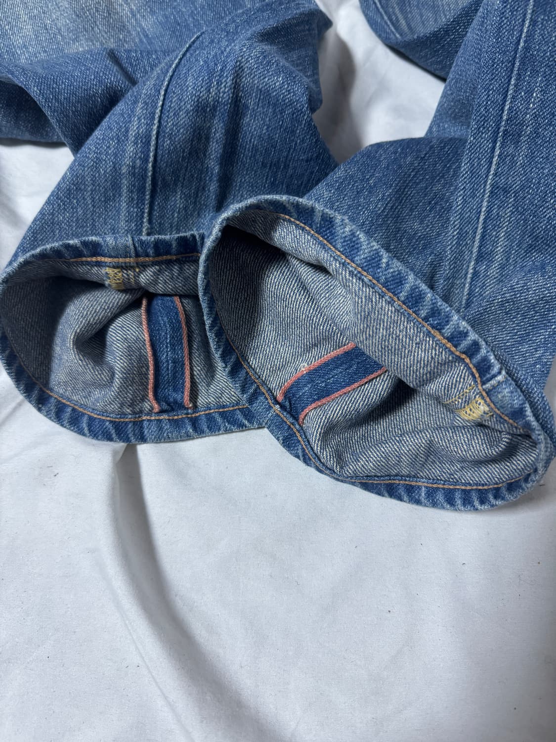 00s 리바이스 신치백 셀비지 데님팬츠 상품이미지6