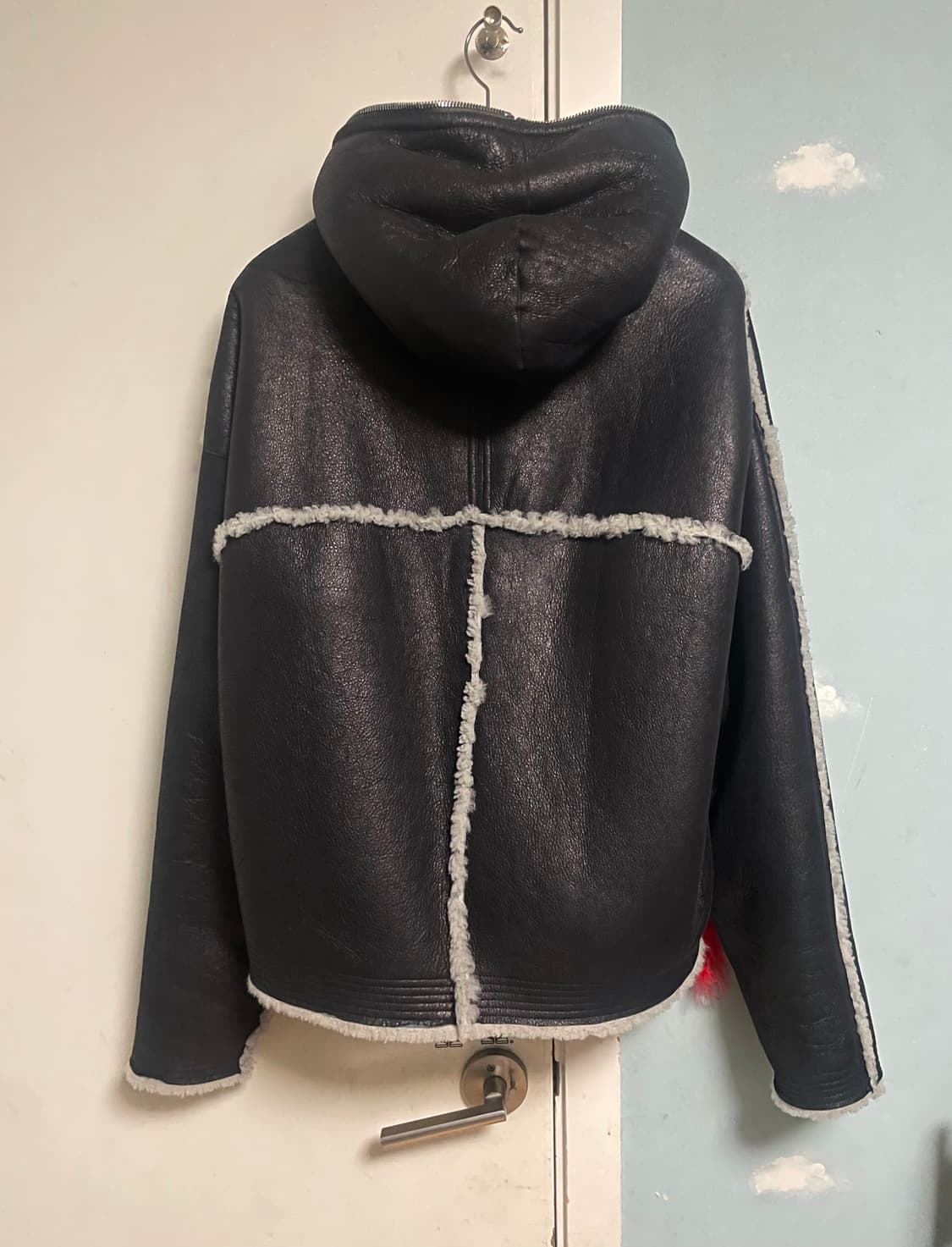[52] 릭오웬스 시어링 후드 무스탕 22FW 상품이미지2