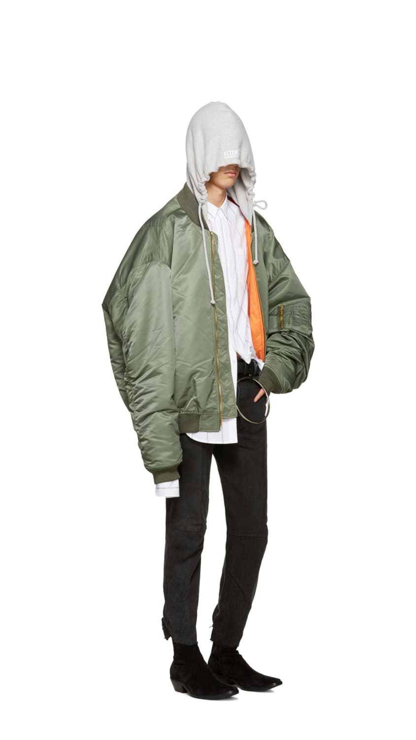 [M]베트멍 16FW 초판 후드 봄버 상품이미지1