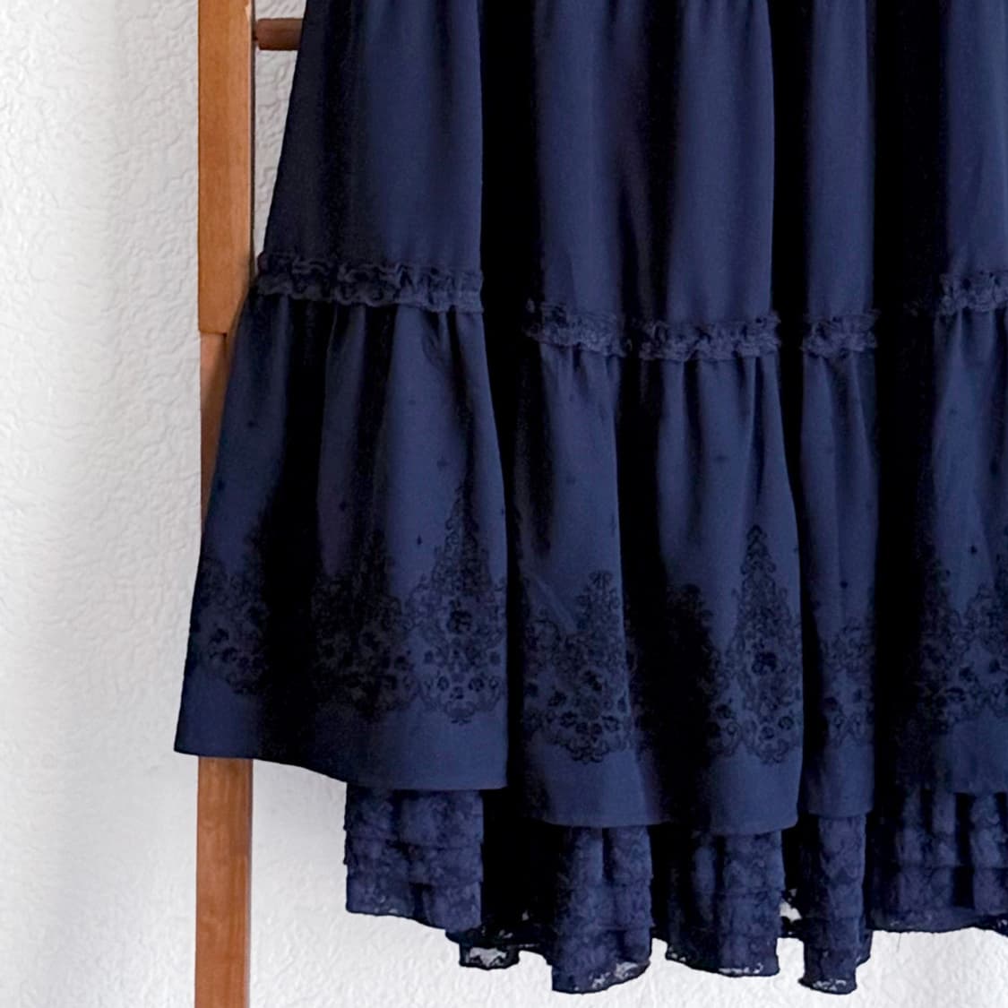 [AXES FEMME] 레이스 티어드 스커트 상품이미지3