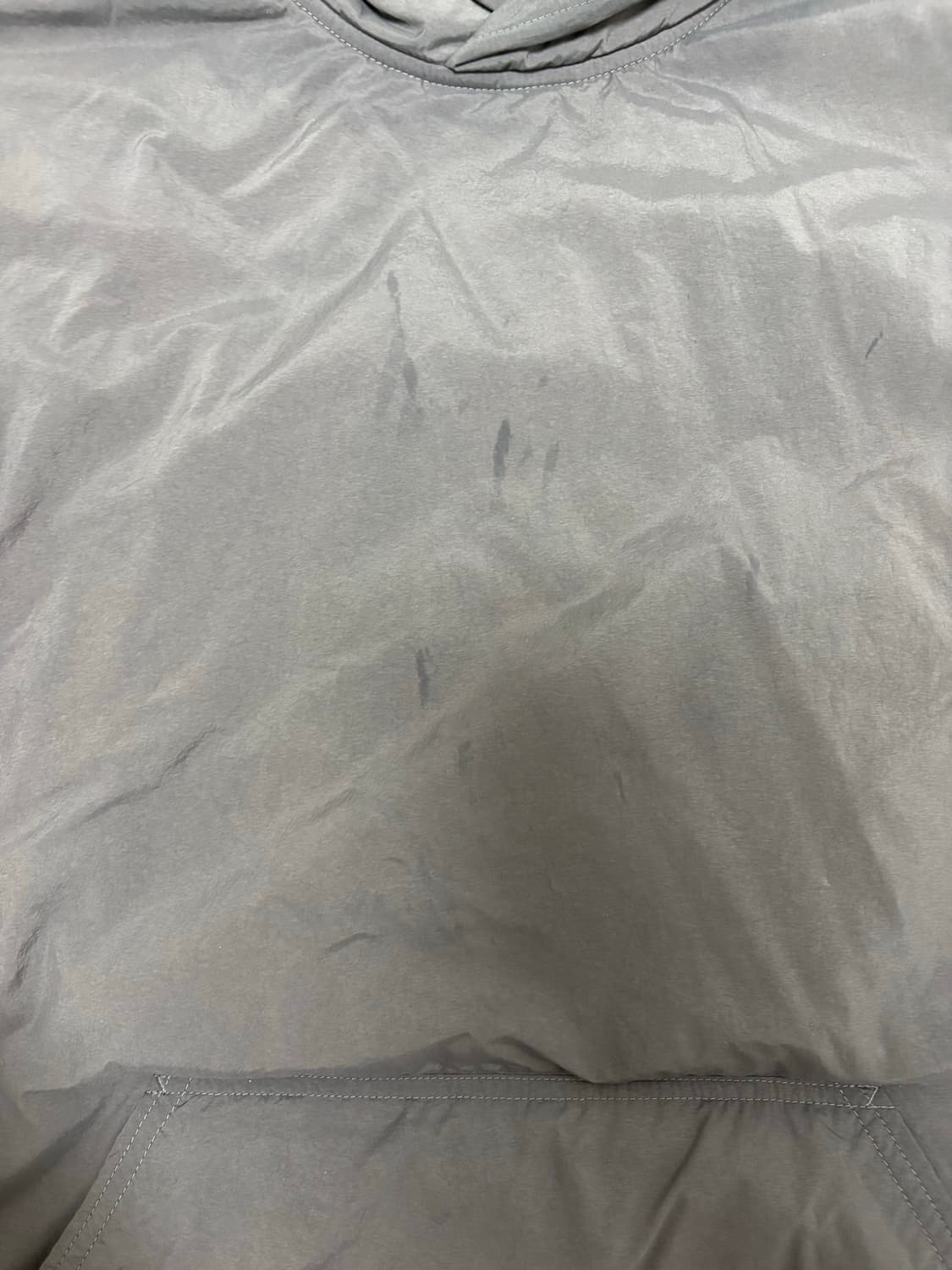 발렌시아가 스포티 B 나일론 패디드 풀오버 후드 블랙 2사이즈 상품이미지4