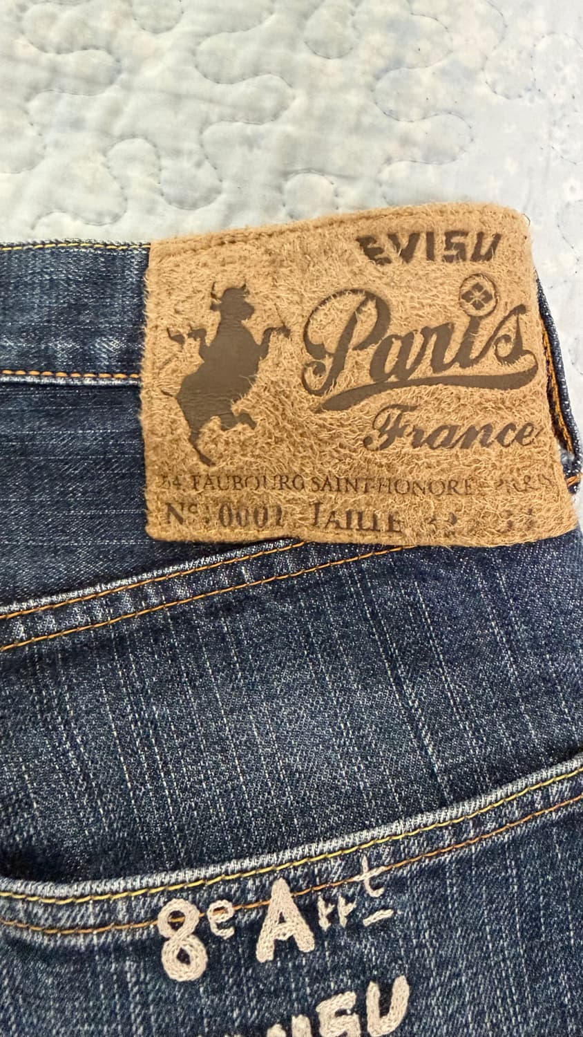 Evisu Paris france 32x34 상품이미지4