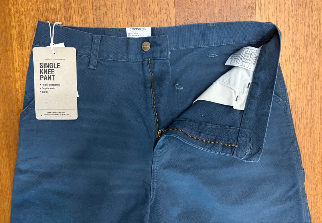 칼하트 싱글니 팬츠 31x32 DEARBORN ORE AGED 상품이미지8