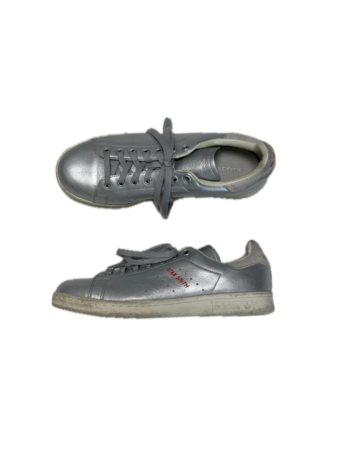 아디다스 스탠스미스 메탈릭 실버 270 상품이미지1