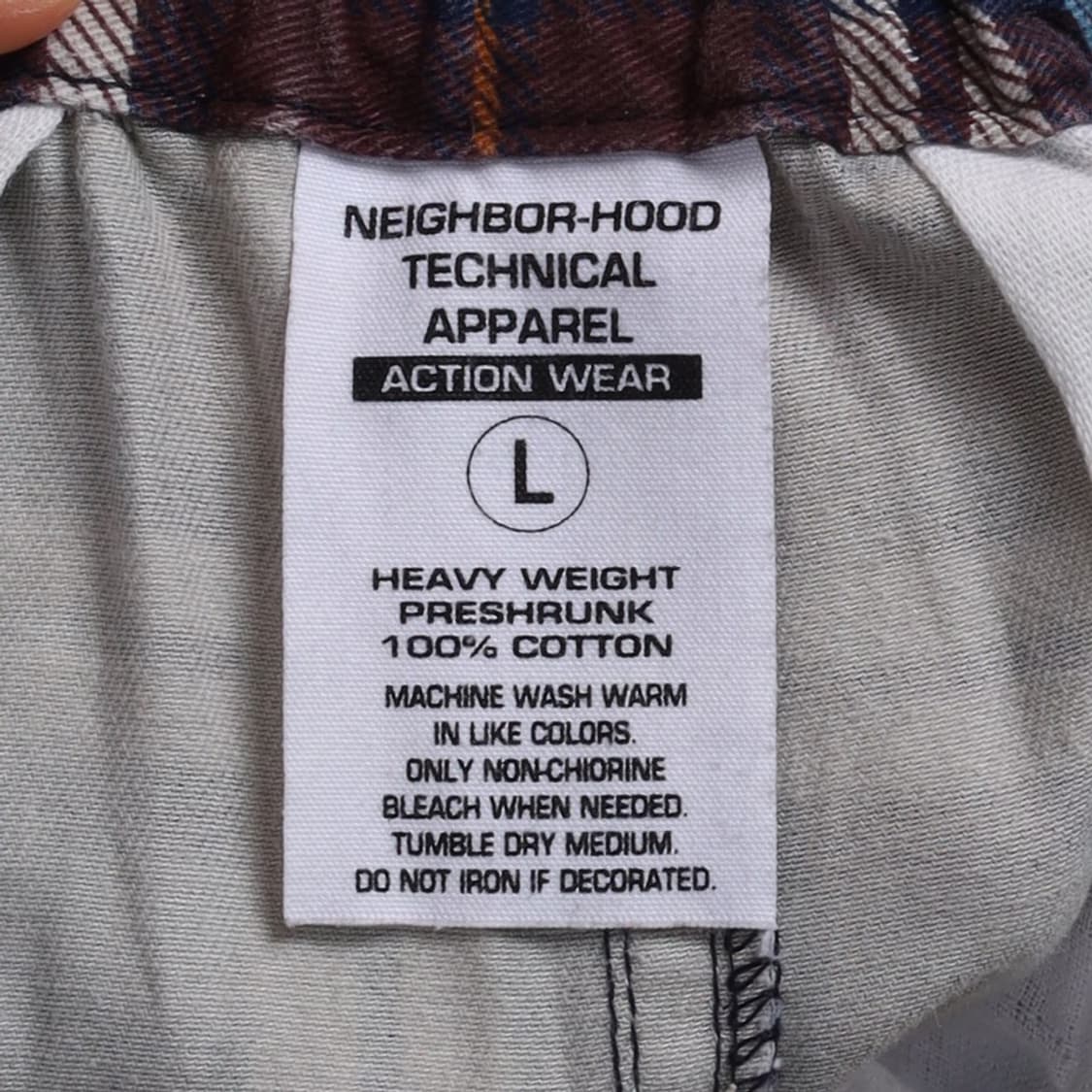 네이버후드 Neighborhood Check Pattern Shorts  상품이미지8