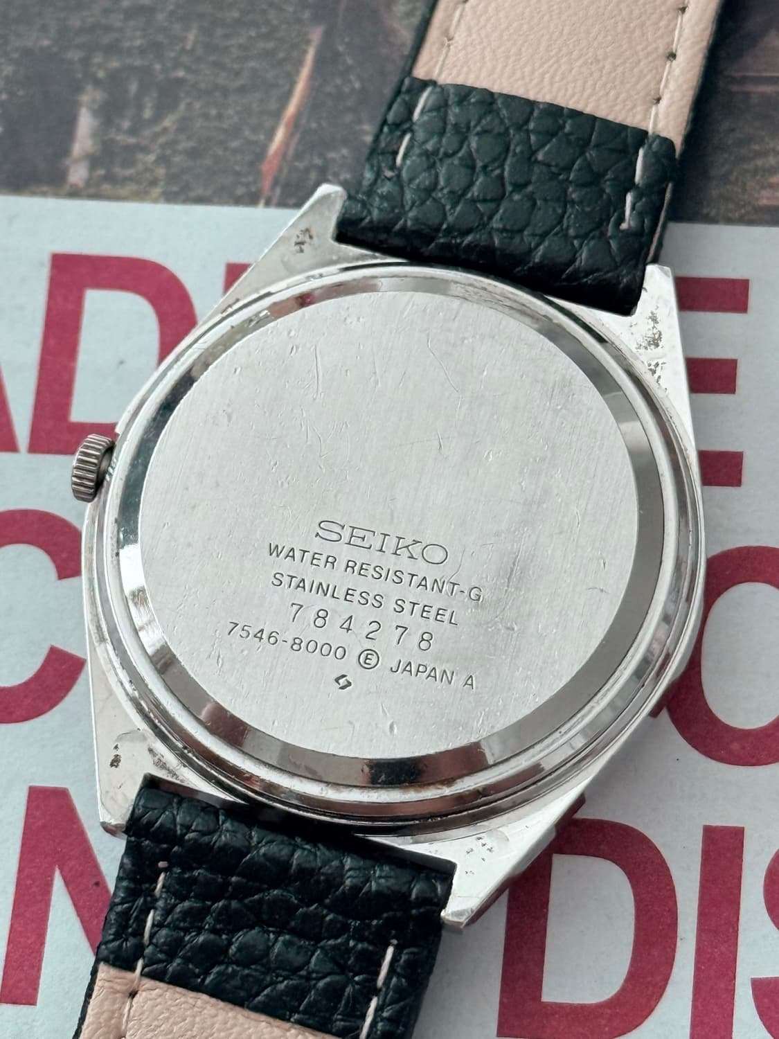 Seiko 세이코 쿼츠 TYPE II Day-Date 1977 상품이미지4